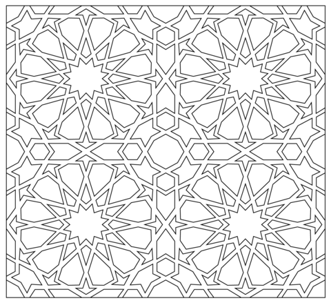 Wood Paneling On A Private House In Tabane Street In Cairo Coloring Page